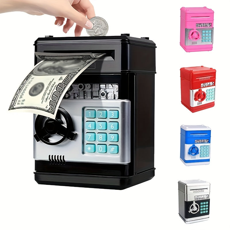 Password Protected Electronic Coin Bank Fun Secure Saving